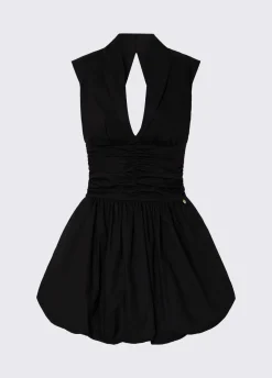 Abito corto con cut-out