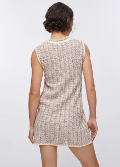 Abito corto in maglia