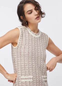 Abito corto in maglia