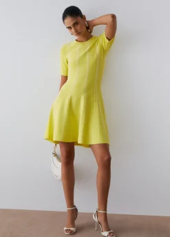 Abito corto in maglia