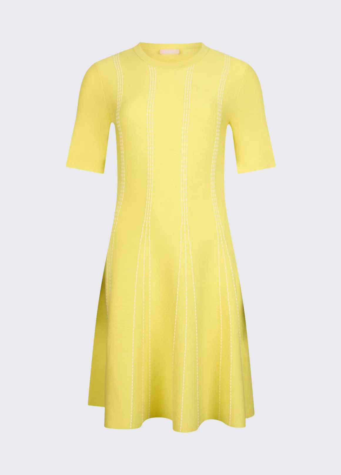 Abito corto in maglia