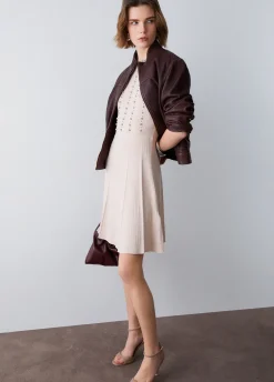 Abito corto in maglia