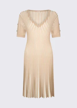 Abito corto in maglia