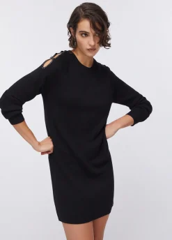 Abito in maglia con cut-out