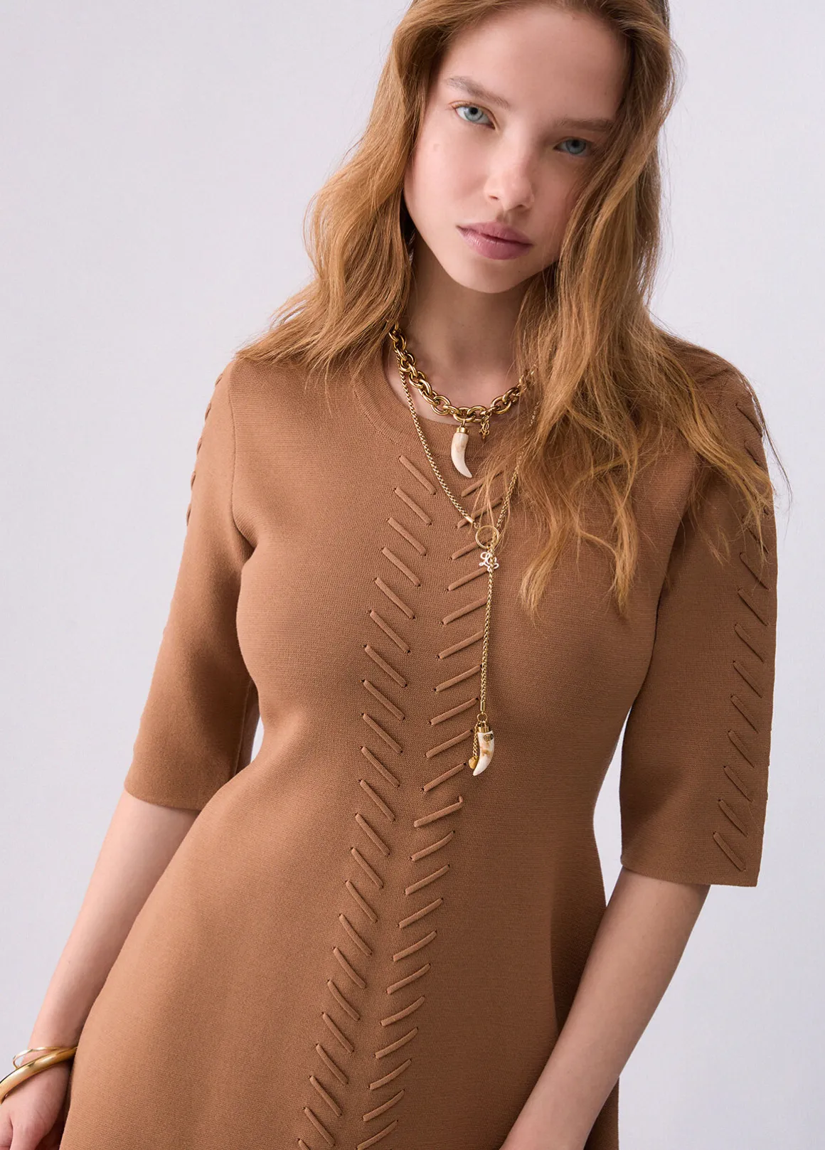 Abito in maglia fit & flare