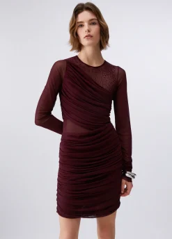 Abito in tulle con ricami gioiello