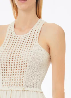 Abito lungo crochet