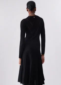 Abito midi in maglia