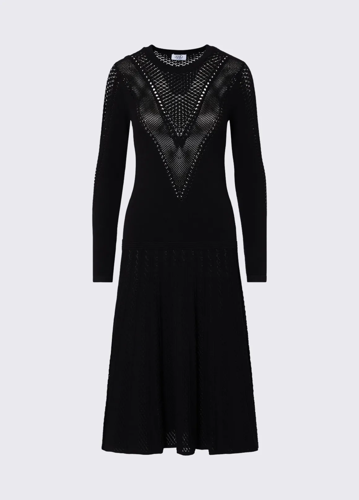 Abito midi in maglia
