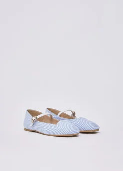 Ballerine a righe