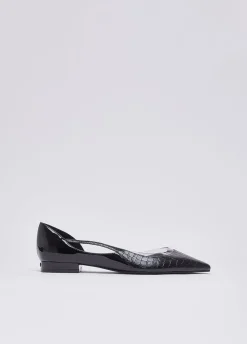 Ballerine in stampa cocco