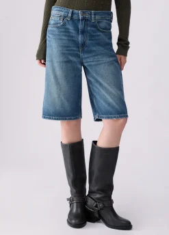 Bermuda in denim