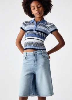 Bermuda in denim