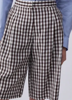 Bermuda in misto lino
