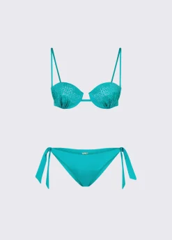 Bikini top a balconcino e slip