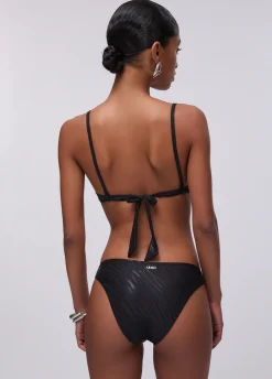 Bikini zebrato push-up e slip
