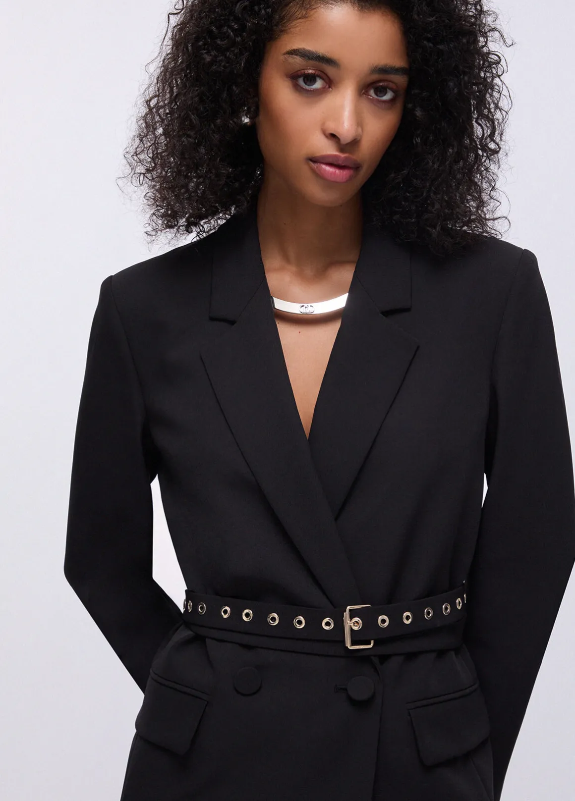 Blazer con cintura