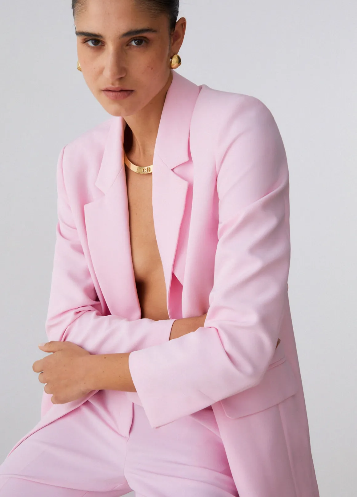 Blazer con cintura