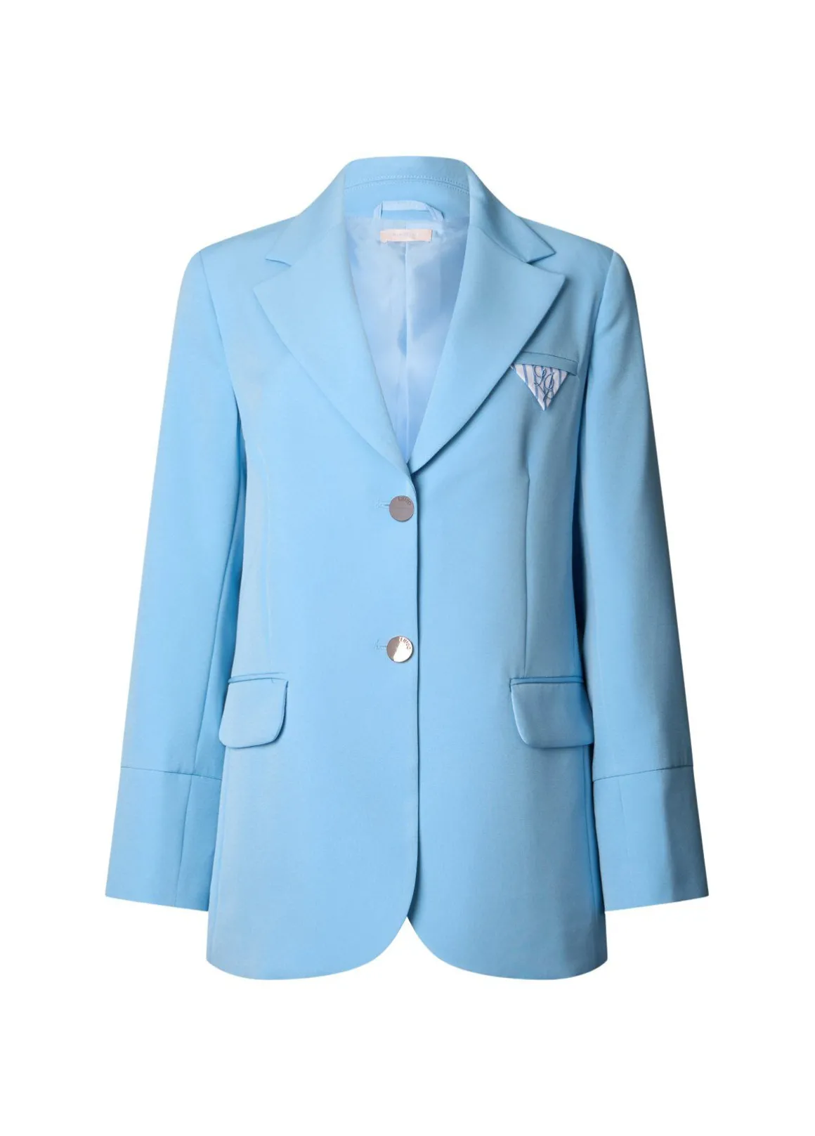 Blazer regular fit con pochette