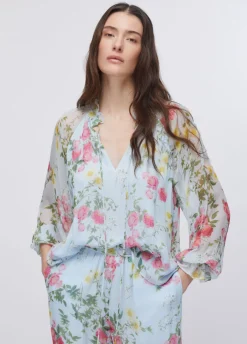 Blusa a fiori