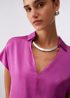 Blusa in raso