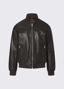 Bomber in pelle