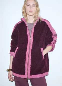 Bomber oversize in teddy