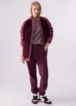 Bomber oversize in teddy