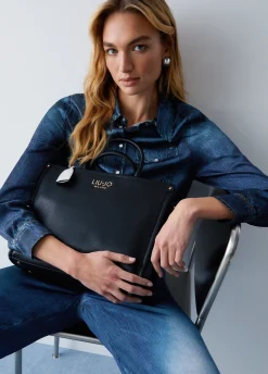 Borsa a mano media con charm
