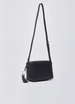 Borsa a tracolla media con charm