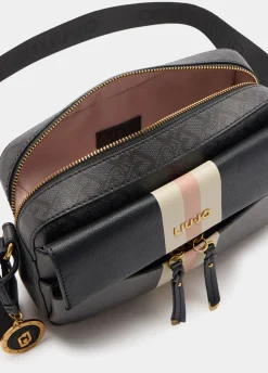Borsa a tracolla media con tasca
