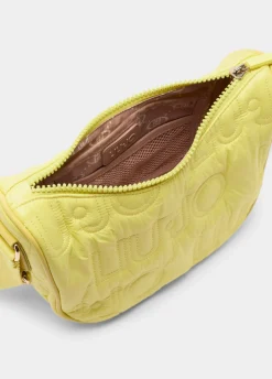Borsa a tracolla media in nylon opaco