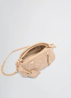 Borsa a tracolla media matelassé con charm