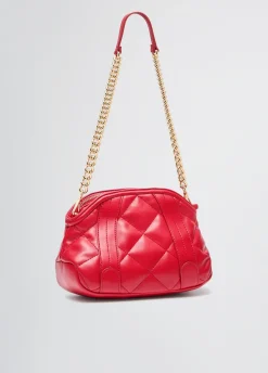 Borsa a tracolla media matelassé con charm