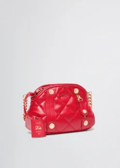 Borsa a tracolla media matelassé con charm