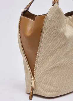 Borsa grande con logo monogram