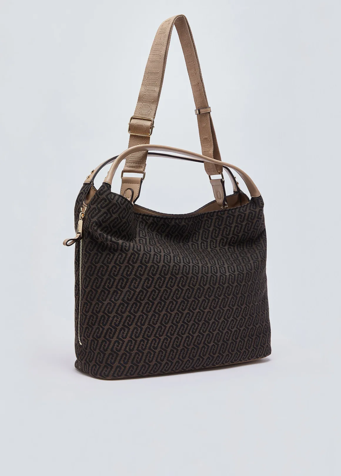 Borsa grande con logo monogram