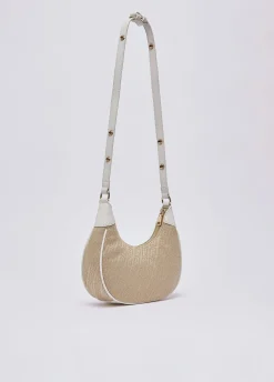Borsa hobo jacquard piccola