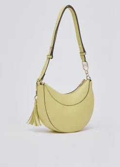 Borsa hobo media con charm
