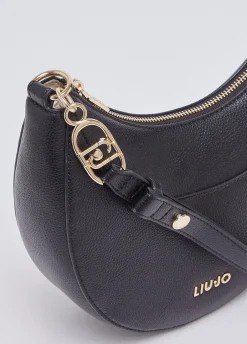 Borsa hobo media con charm