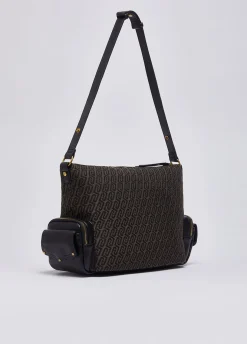 Borsa hobo media monogram