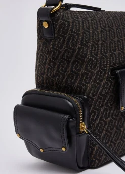 Borsa hobo media monogram