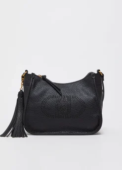 Borsa hobo piccola con charm