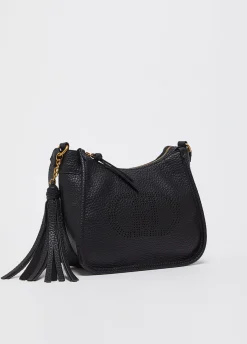 Borsa hobo piccola con charm