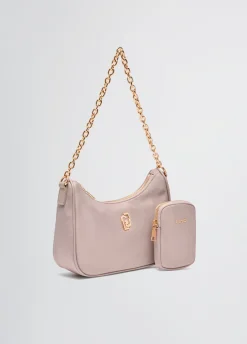 Borsa hobo piccola con charm