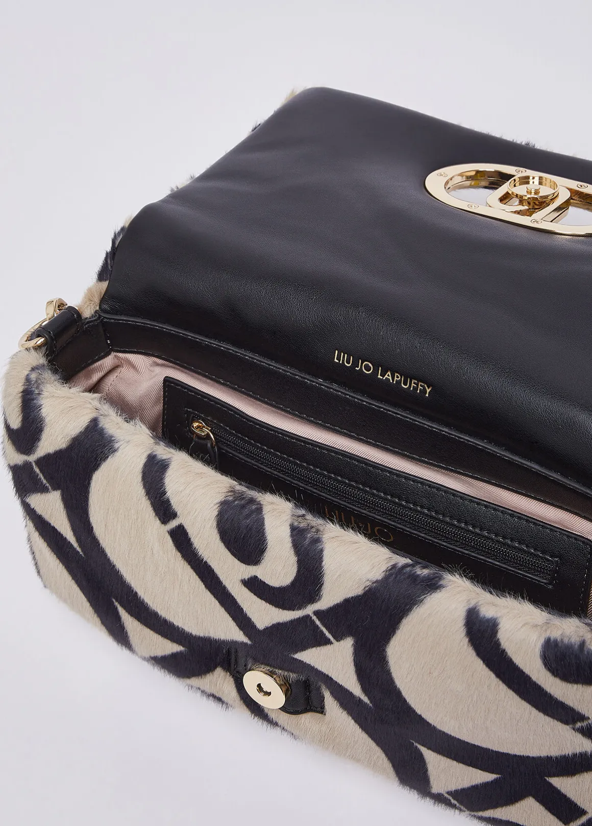 Borsa LaPuffy media con logo