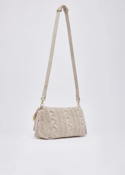 Borsa LaPuffy media in maglia