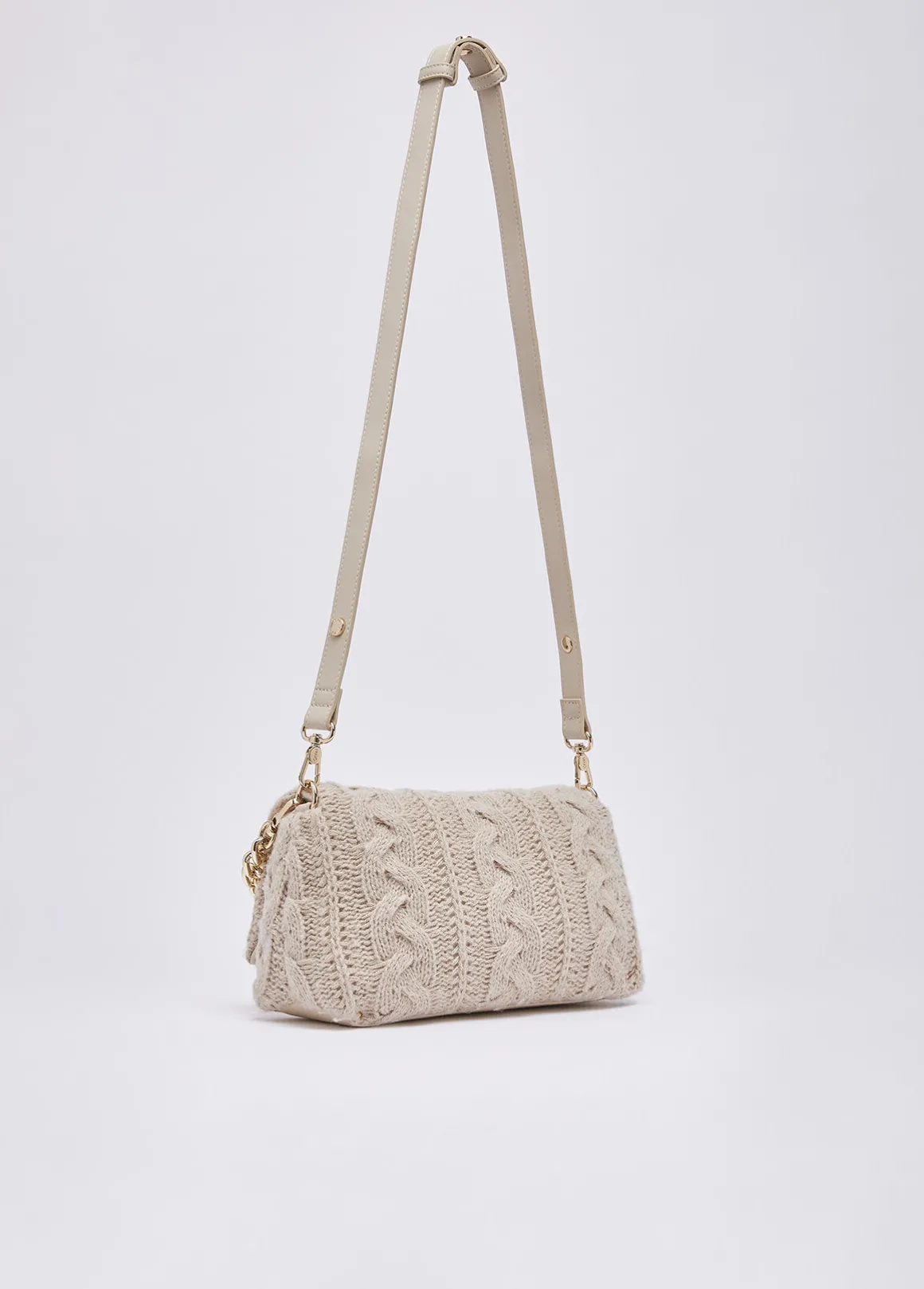 Borsa LaPuffy media in maglia