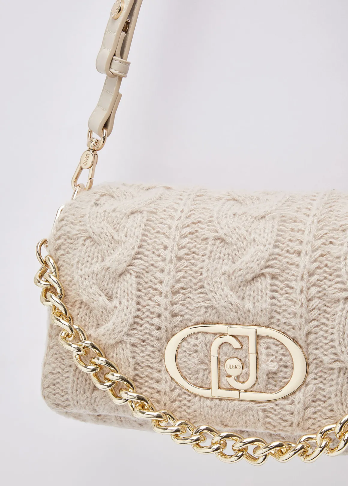 Borsa LaPuffy media in maglia