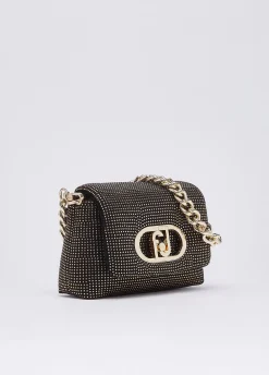 Borsa LaPuffy piccola con strass